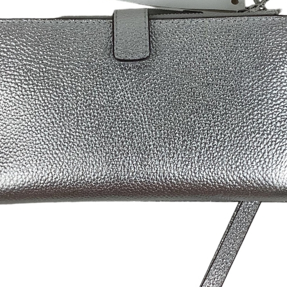 NEW Michael Kors Wallet Wristlet silver color - Picture 10 of 11